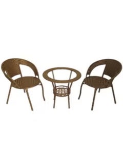 ALWASIT HOME Patio Furniture Set, Outdoor Table and Wicker Chairs - patio chairs for out door & indoor - Pool side or Backyard, Rattan Chair for Balcony, Dining Chair for Restaurants and Hotels  - Image 1