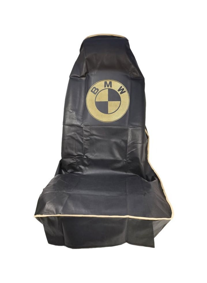 BMW Universal Car Seat Dust Dirt Protection Cover Extra Protection For Your Seat 2/pcs Set Car Seat Cover - Image 2