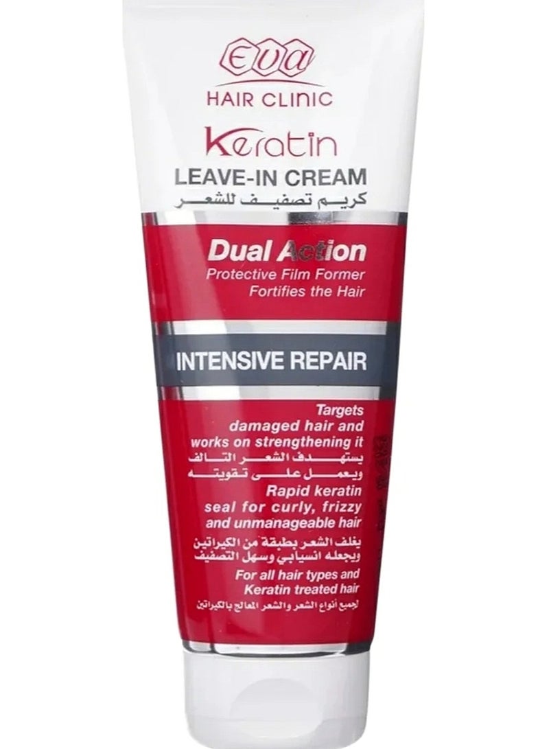 إيفا كريم تصفيف للشعر من اي كيراتين 200مل - Image 1