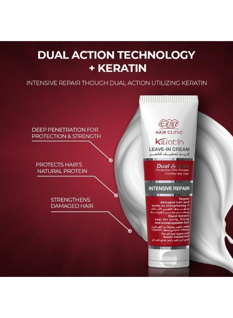 إيفا كريم تصفيف للشعر من اي كيراتين 200مل - Image 3