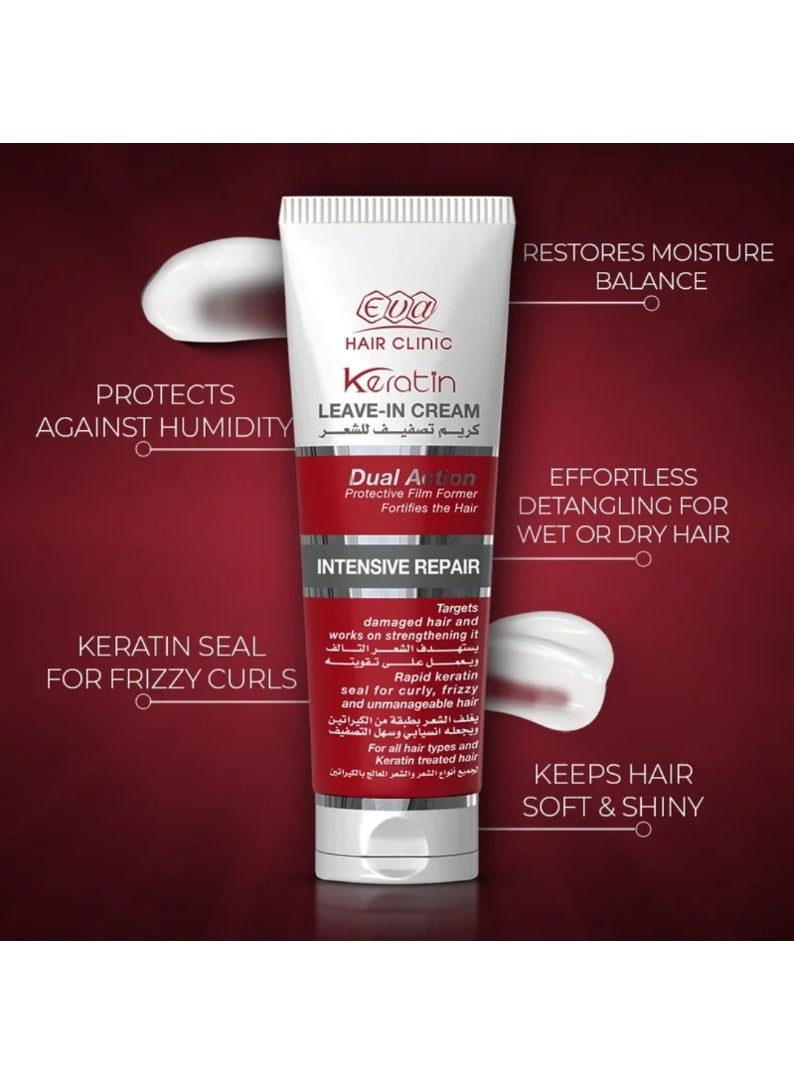 إيفا كريم تصفيف للشعر من اي كيراتين 200مل - Image 2