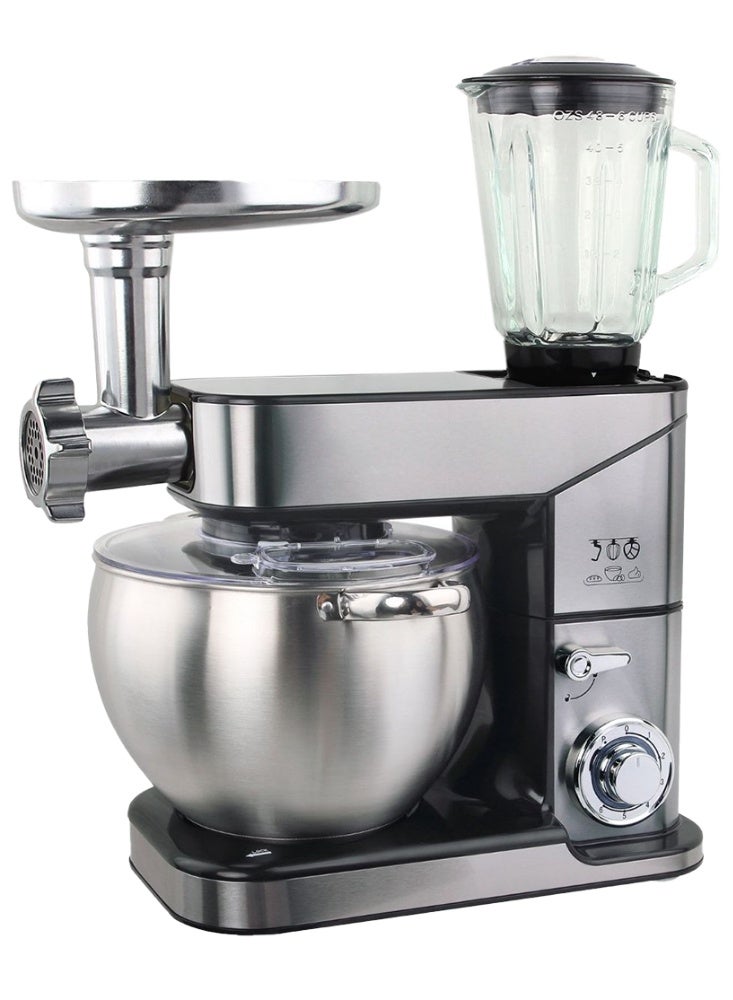 Black & White Black And White Stand Mixer 10 Liter Silver and Black - SC-623C - Image 2