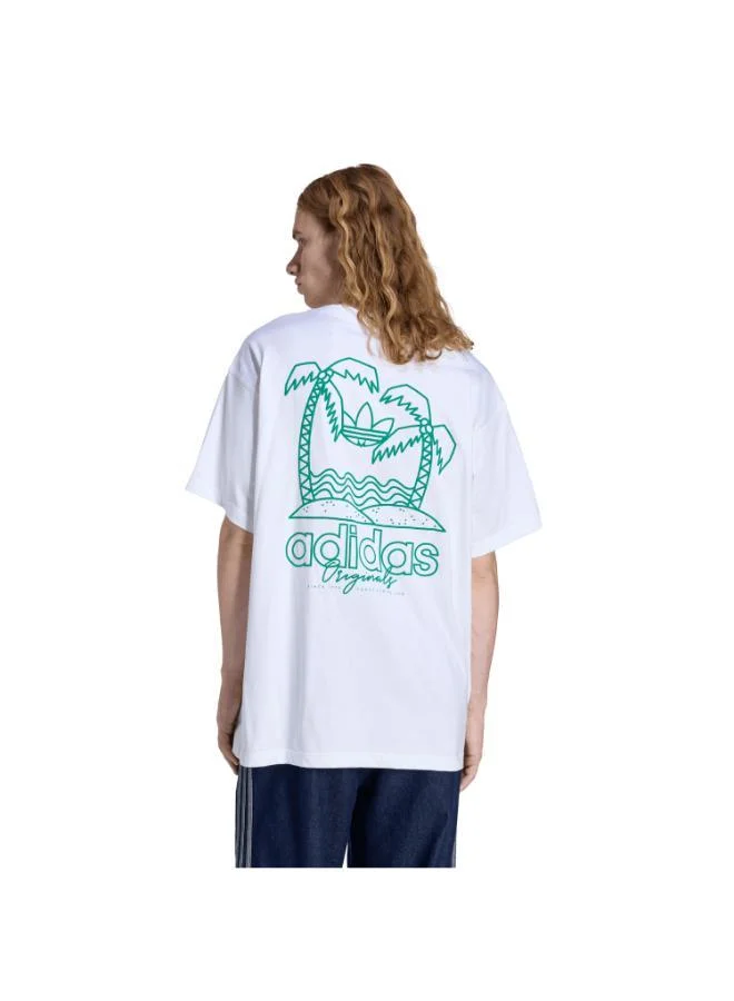 adidas Originals OUTLINE PALM T LIFESTYLE GRAPHIC TEE