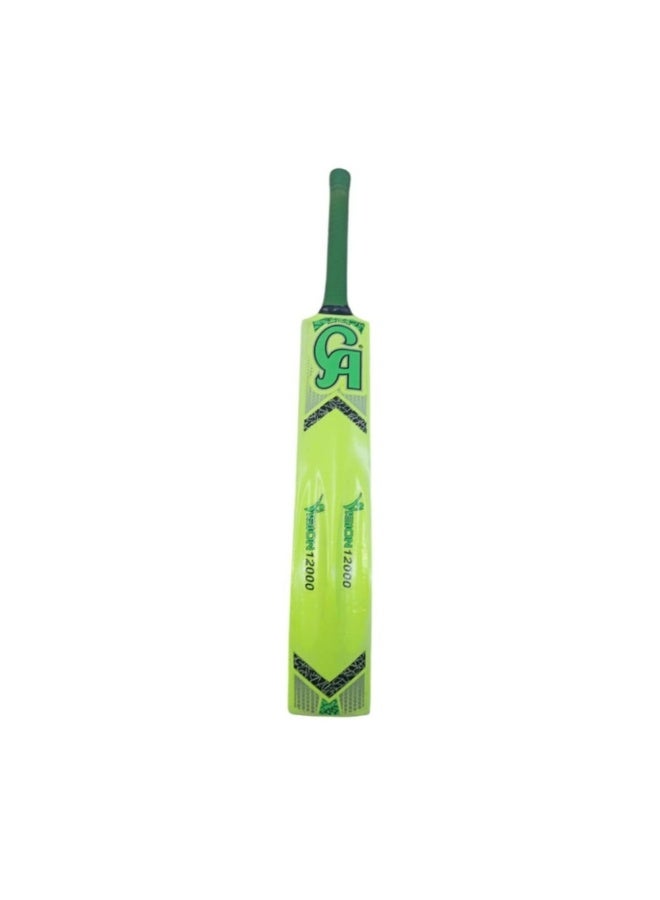 CA Vision 12000 Tennis Ball - Tape Ball Cricket Bat With Cover - Image 1