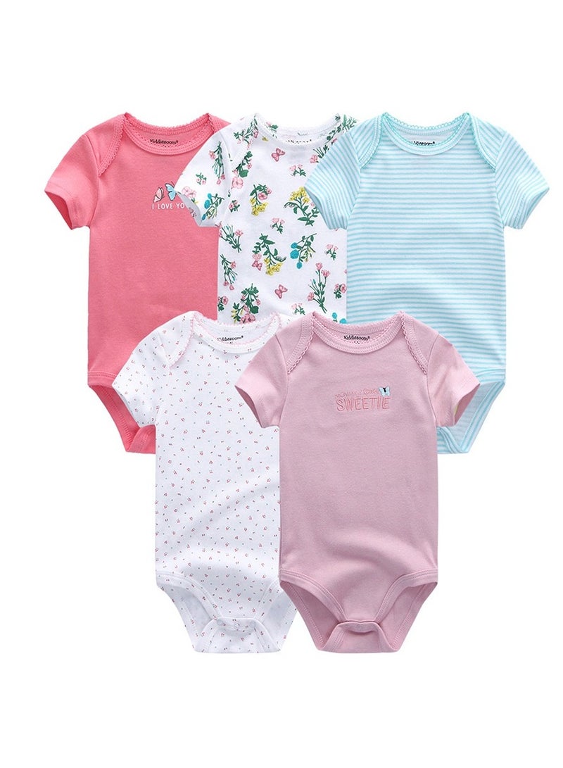 RedMapleTEK 24-Piece Set Of Newborn Baby Jumpsuit, Pants, Hat, Gloves, Socks - Image 2