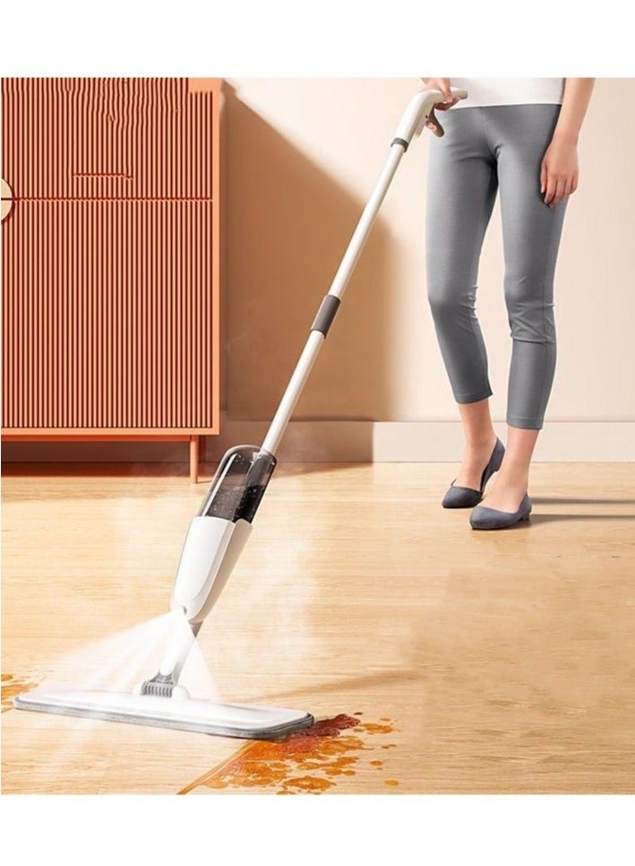 Cozara Spray Floor Mop, Microfibre Spray Mop with 2 Reusable Pads and 410ML Refillable Bottle, 360 Degree Spin Mop Suitable for Hardwood, Marble, Tile, Laminate, or Ceramic Floors  - Image 5