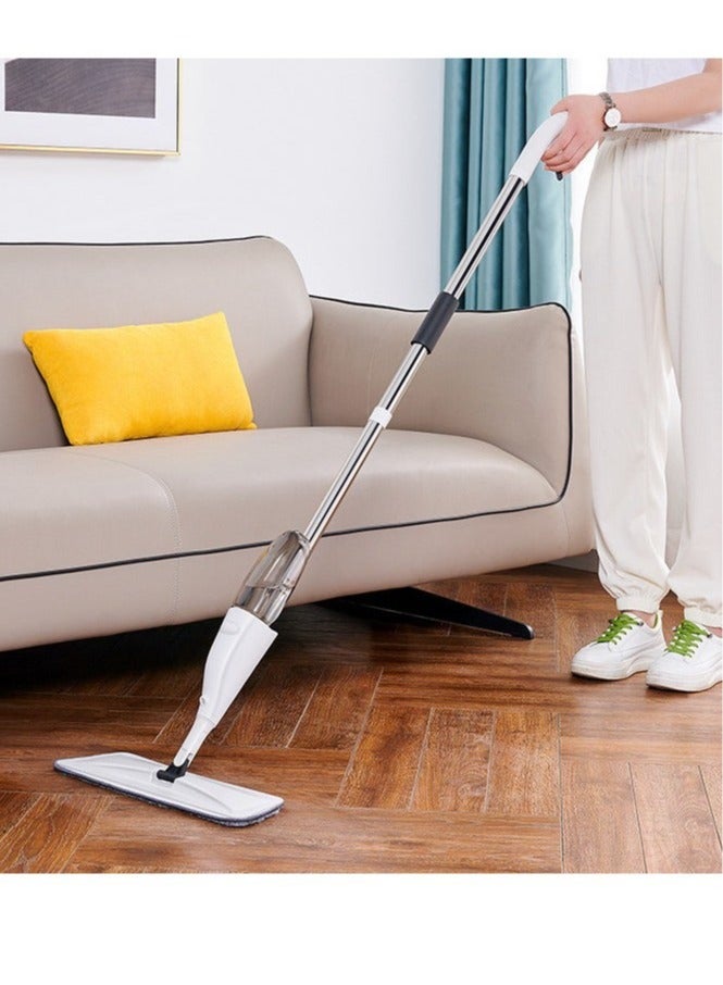 Cozara Spray Floor Mop, Microfibre Spray Mop with 2 Reusable Pads and 410ML Refillable Bottle, 360 Degree Spin Mop Suitable for Hardwood, Marble, Tile, Laminate, or Ceramic Floors  - Image 2