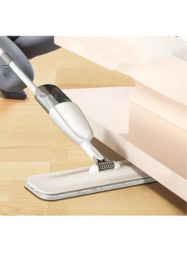 Cozara Spray Floor Mop, Microfibre Spray Mop with 2 Reusable Pads and 410ML Refillable Bottle, 360 Degree Spin Mop Suitable for Hardwood, Marble, Tile, Laminate, or Ceramic Floors  - Image 4
