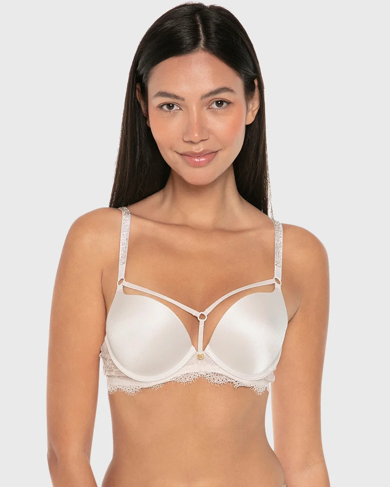 ايسلا اند ايفي Isla & Evie Luxe Fashion Gel Padded Plunge Bra