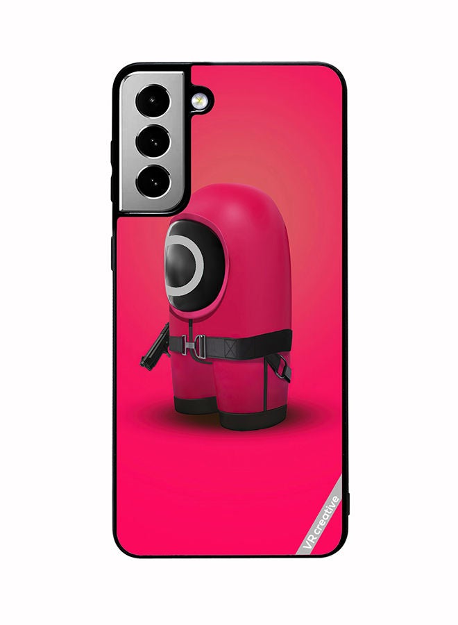 VR CREATIVE Protective Case Cover For Samsung Galaxy S21 FE 5G Squid Game Design Multicolour - Image 1
