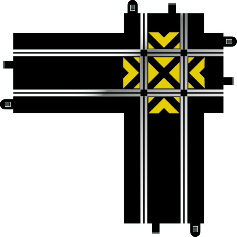 Scalextric C8210 Track Straight Crossover - Image 2