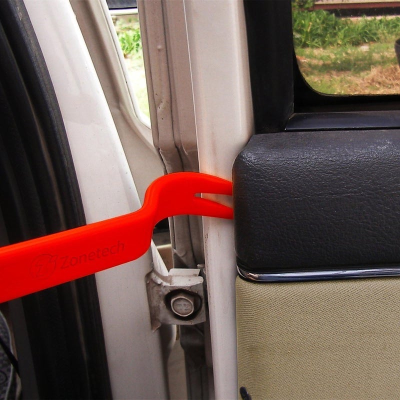 HELLARO مجموعة أدوات إزالة تزيين السيارات HELLARO ET0010، 5 قطع (بدون خدش لداخل باب السيارة) - Image 4