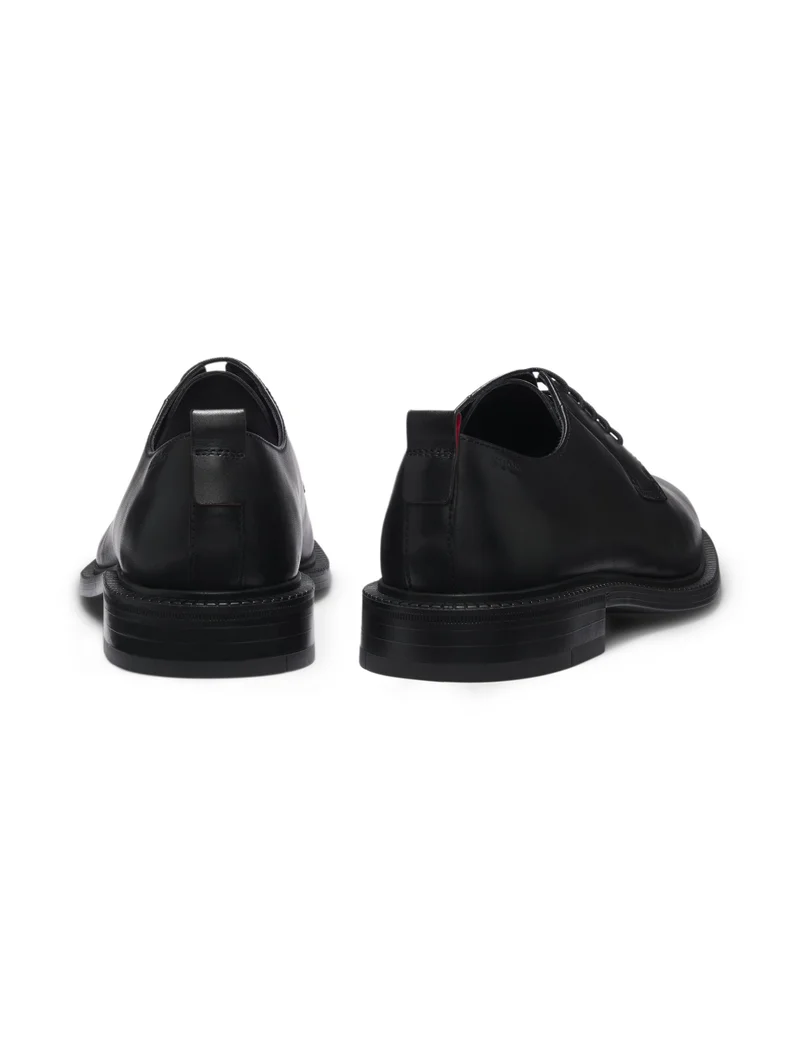 HUGO Leather Derby shoes with embossed logo