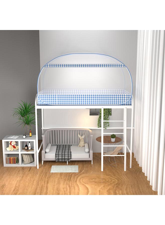 Bluejw Student Dormitory Double-door Enlarge Mosquito Net Household Full-enclosed Installation-free Bottom Double Zipper Encryption Mosquito Net - Image 3