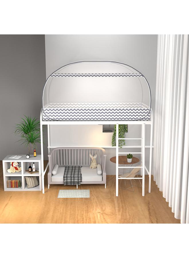 Bluejw Student Dormitory Double-door Enlarge Mosquito Net Household Full-enclosed Installation-free Bottom Double Zipper Encryption Mosquito Net - Image 5