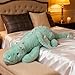 ARELUX Giant 50in 3Lb Big Green Dragon Large Stuffed Animals Cute Plush Toy Fuzzy Jumbo Dinosaur Pillow Plushies with Wings Cuddly Soft Pterosaur Plushie for Friends Family Member - Image 2