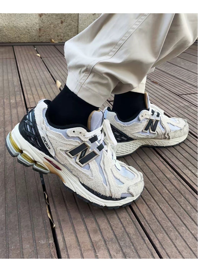 New Balance x Staud 1906R Vintage Casual Shoes Beige/Gray/Black For Men/Women/Students - Image 5