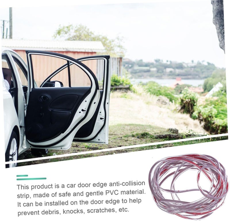 Car Door Protective Strip 10m Auto Door Sealing Trim for Scratch Protection and Noise Reduction - Image 3