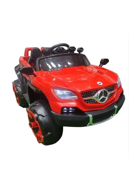 6 Motors Electric Ride On Car for Kids, 4x4 Multi-Color Electric Ride On Car for Kids, (Red)