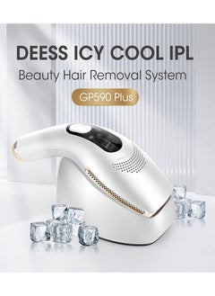 KinseiBeauty DEESS1 GP590 PLUS Unlimited Flashes Permanent Painless IPL Laser Hair Removal Device, Epilator with 1*HR Lamp  - Image 2