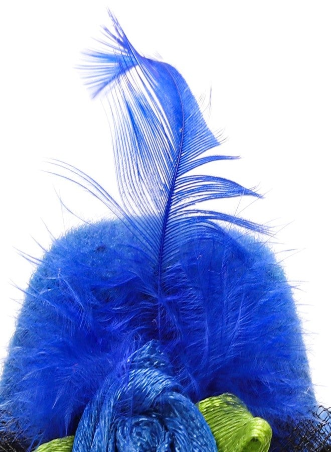 Eorbow 12 Pcs Chicken Hats for Hens, Mini Feather Top Chicken Helmet Halloween Accessories, Funny Small Hat Tiny Pet Hat, Chicken Show Costume for Rooster Duck Hamster Parrot Bird Poultry Snake - Image 5