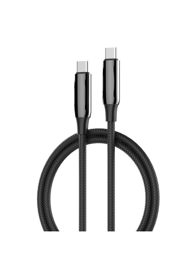 لدنيو كابل شحن فائق السرعة 240 وات من النوع C إلى النوع C 1 متر لأجهزة iPhone 17/16/15 وiPad والكمبيوتر المحمول وMacBook وSamsung وHuawei وXiaomi - Image 2