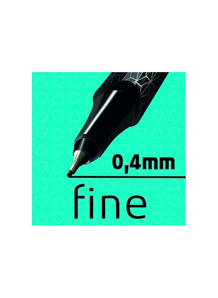 Maped - Graph'Peps Fineliner Pens In Innovative Case (Pack Of 10) - Image 1