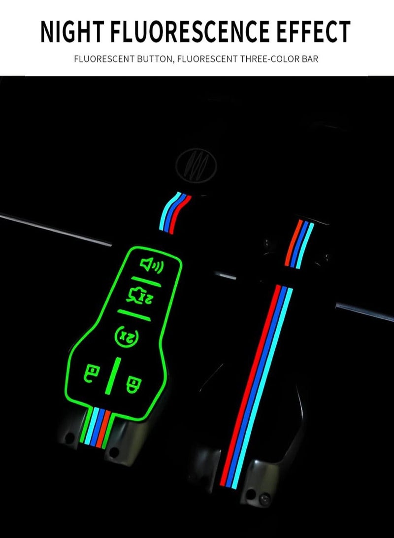 for Ford Key Fob Cover Case, Premium Soft Full Protection Case Shellm, Metal Shell Car Smart Holder Keychain Compatible Mustang Explorer Fusion F150 Edge Lincoln MKZ MKC (FDE-Gray) - Image 5