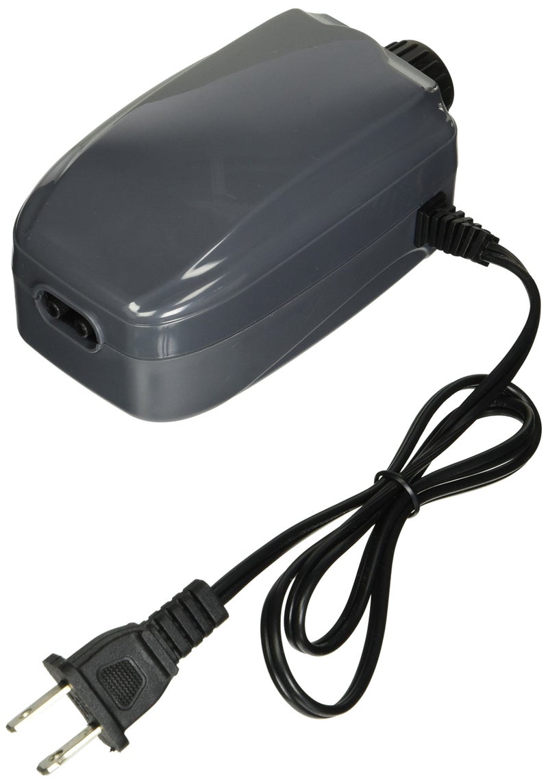 SunSun YT-302C 3W 3-LPM Aquarium Air Pump with 2 Outlets, 60 Gallon - Image 1