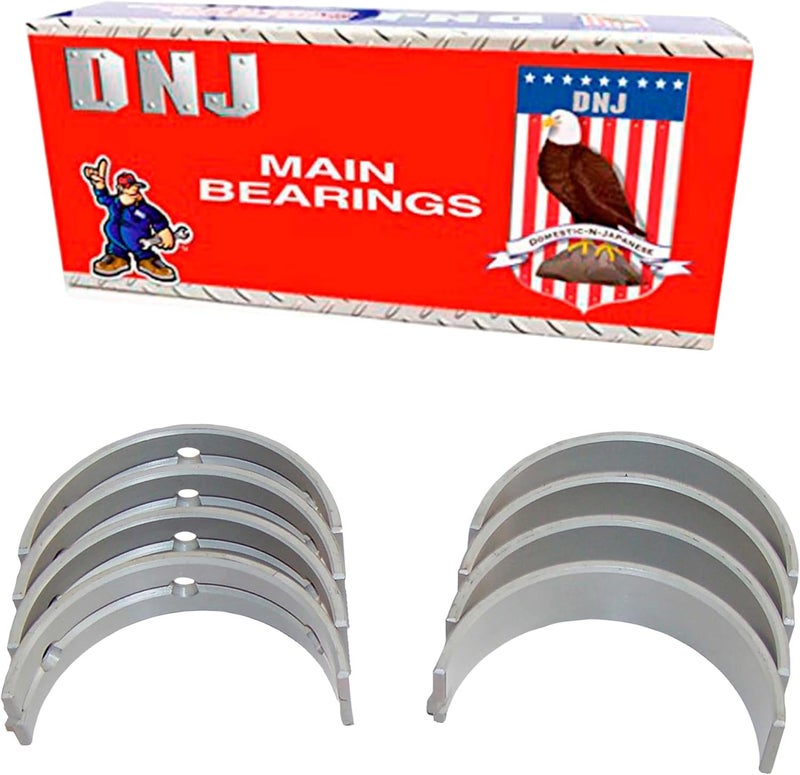 DNJ Main Bearings Set Standard Size MB140 for Chrysler and Dodge 2.7L V6 DOHC - Image 1