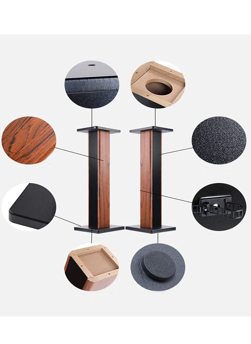 فلاشهوك حامل مكبر صوت 70 سم - يدعم 100 رطل، مسامير قابلة للتعديل، متوافق مع Bose وPolk وSony وYamaha وPioneer وغيرها  - Image 3