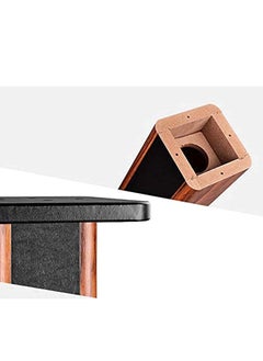 FlashHawk 70cm Speaker Stand - Supports 100 lbs, Adjustable Spikes, Compatible with Bose, Polk, Sony, Yamaha, Pioneer and Others  - Image 4