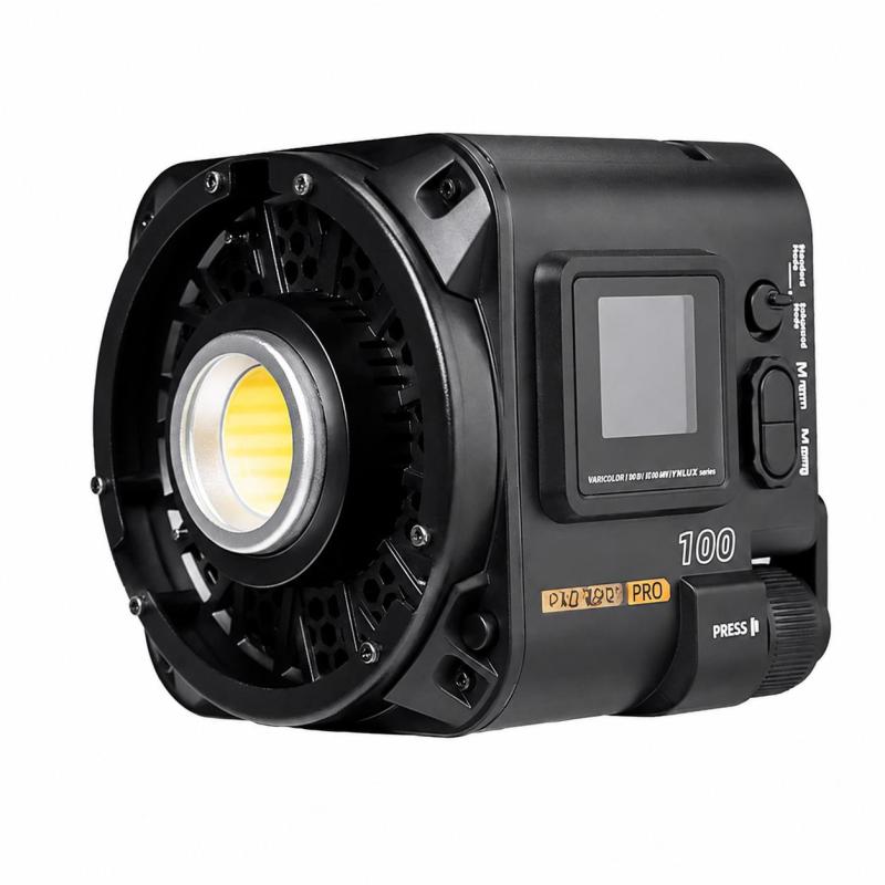 YONGNUO YNLUX100 Pro Compact LED Video Light 120W COB Photography Fill Light 3200K-6500K Adjustable Brightness 4 Dimming Curve Metal Bowens Mount for Outdoor Portrait Photography Vlog Live - Image 1
