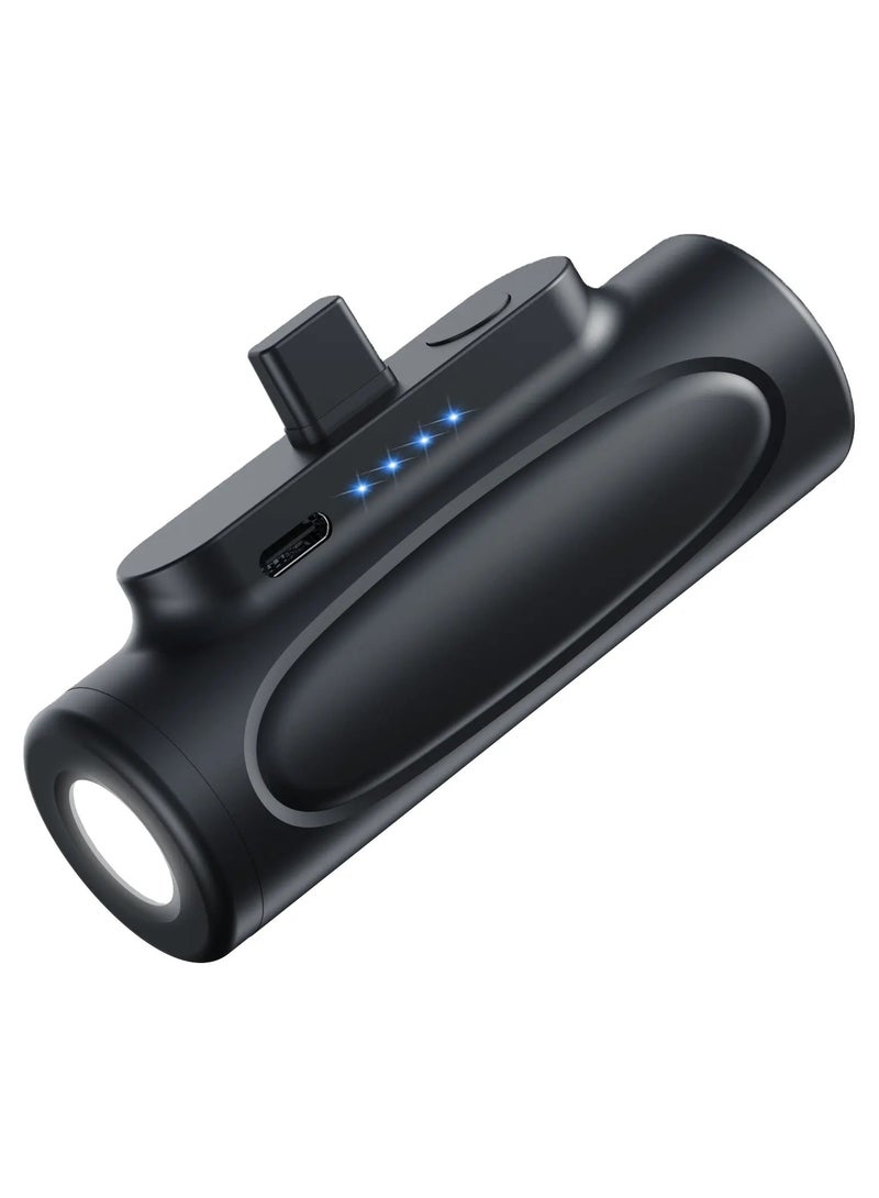 إلترازون شاحن محمول مع مصباح يدوي LED بقوة 5000 مللي أمبير في الساعة، شاحن بطارية صغير الحجم للغاية - Image 2