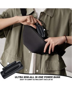ELTRAZONE Portable Charger With LED Flashlight 5000mAh Ultra Compact Power Bank Small Battery Pack Charger  - Image 5