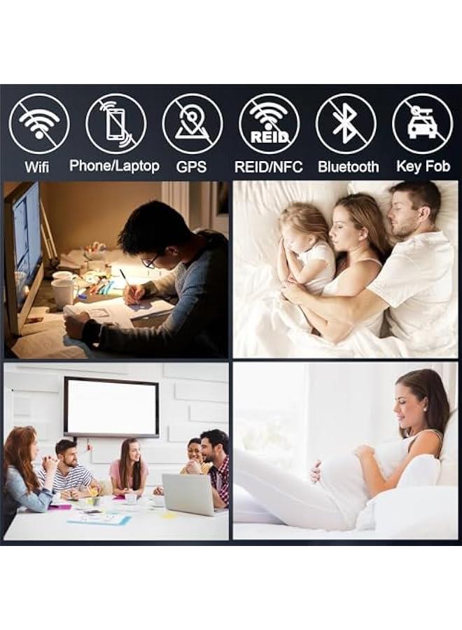 RFID Signal Blocking Bag, Faraday Bag, GPS Car Key Cell Phone Signal FOB Blocker Wallet Shielding Pouch Privacy Protective Case, Car Security Protection, Anti-Theft Pouch, Anti-Tracking Anti-Spying - Image 3