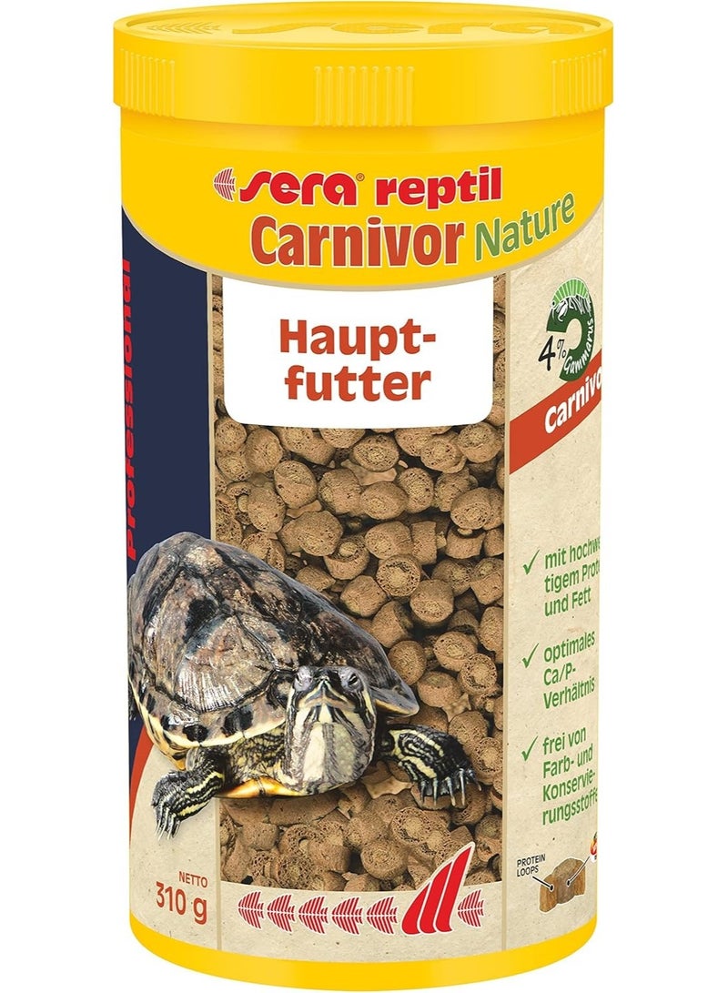 سيرا، ريبتيل بروفيس كارنيفور، حبيبات عائمة ملونة، طعام مكمل 1000 مل، متعدد الألوان - Image 1