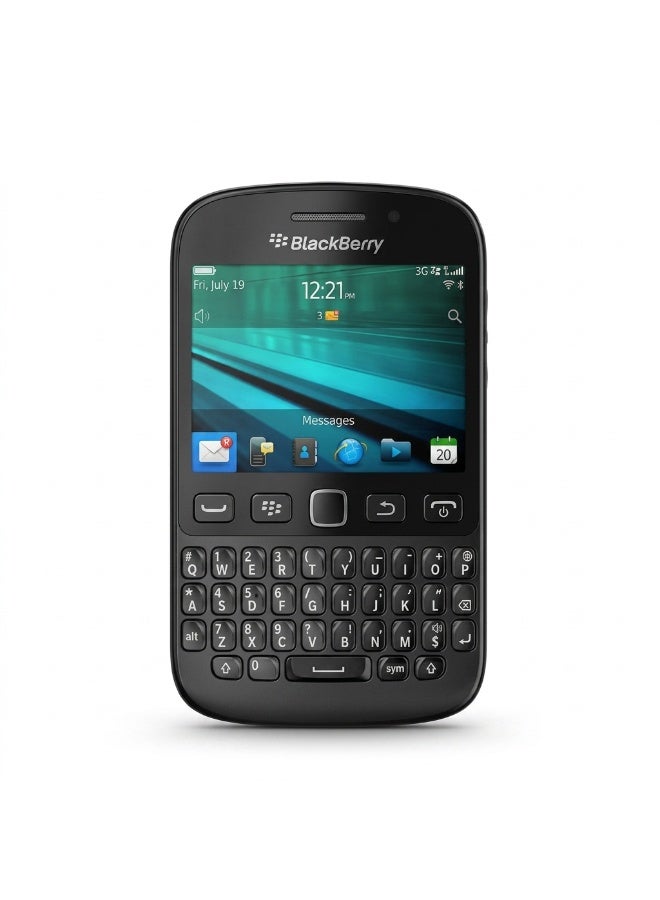 بلاك بيري هاتف بلاك بيري 9720 المحمول غير المقفل مع لوحة مفاتيح QWERTY، أسود - Image 1