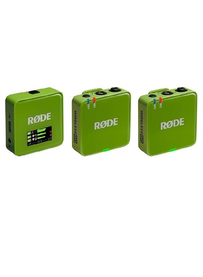 رود نظام ميكروفون لاسلكي مدمج Rode Wireless GO (الجيل الثالث) - أخضر WIGOGEN3 - Image 2