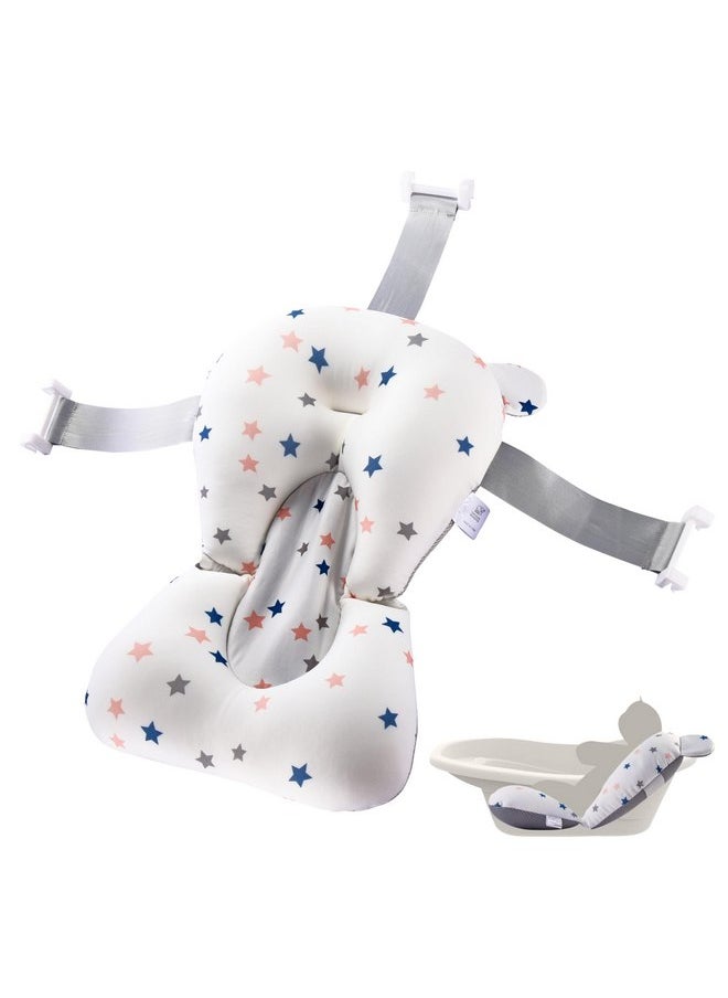 Childlike Behavior - Baby Bath Tub Seat Cushion - Baby Sink Bath Cushion - Bathing Seat Support, Infant or Newborn Bath Pillow Support Mat - Comfort Bathtub Safety Seat Pad - Floating Tub Pillow for Babies or Infants - Image 1