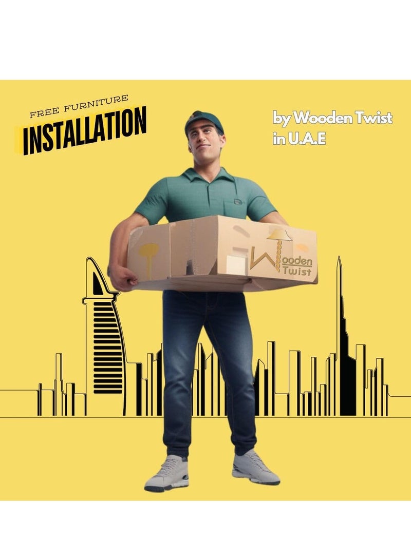 Wooden Twist Modern Chesterfield 2 Seater Sofa ( Pink ) - Image 2