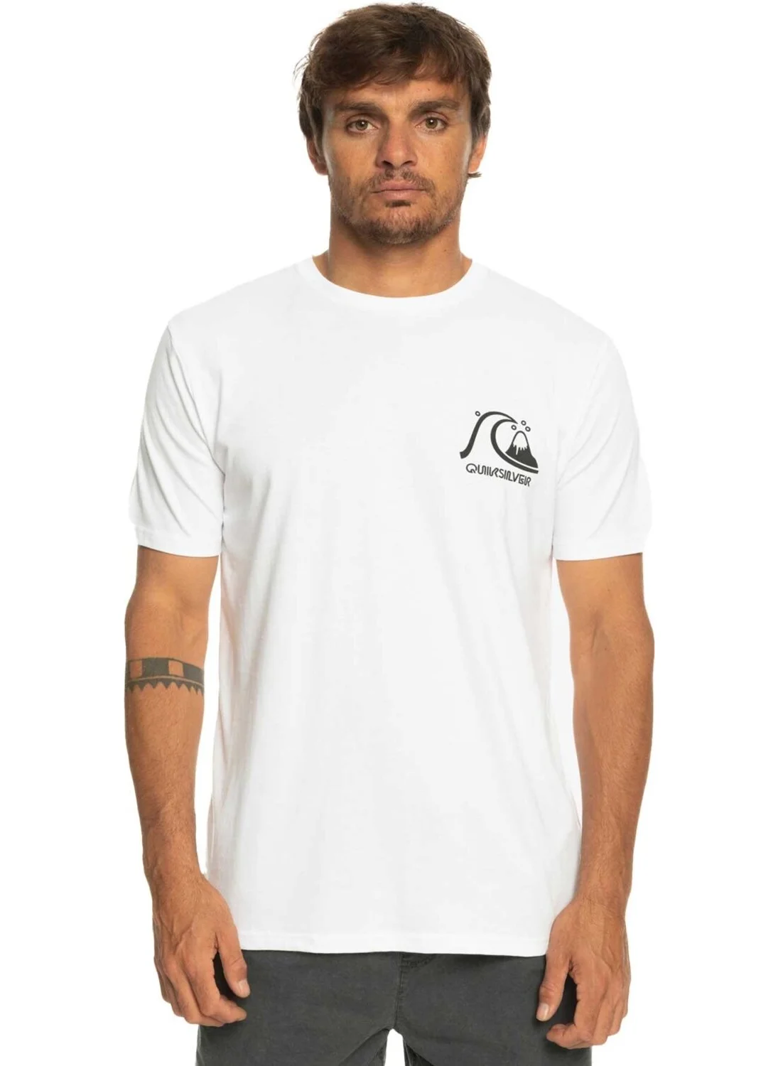 كويك سيلفر Theoriginaltee M Tees White Men's T-Shirt EQYZT07239-WBB0