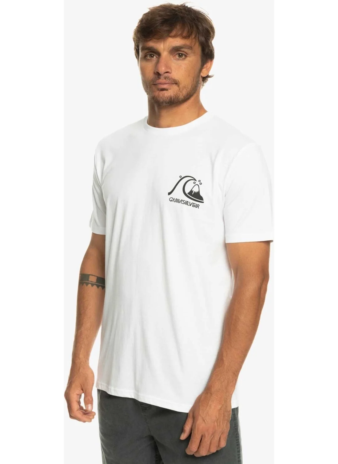 QUIKSILVER Theoriginaltee M Tees White Men's T-Shirt EQYZT07239-WBB0