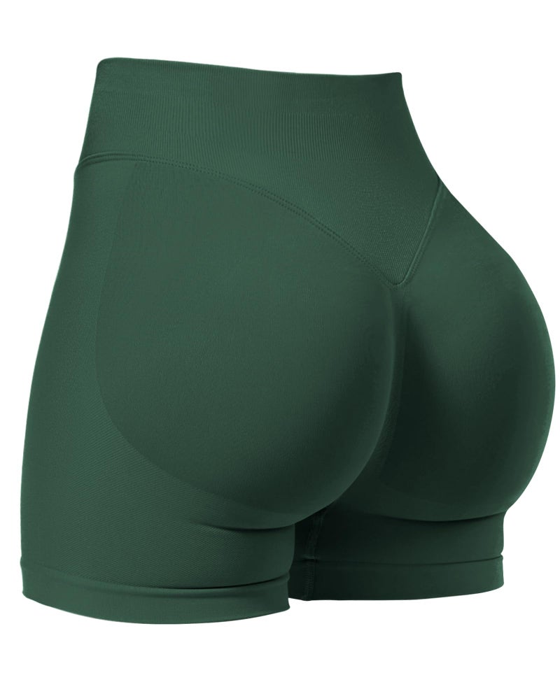 VOYJOY Women Workout Impact Shorts 2.5"/ 3.6"/ 4.5"/ 6" Scrunch Butt Lifting Gym Seamless Booty Biker Shorts - Image 1