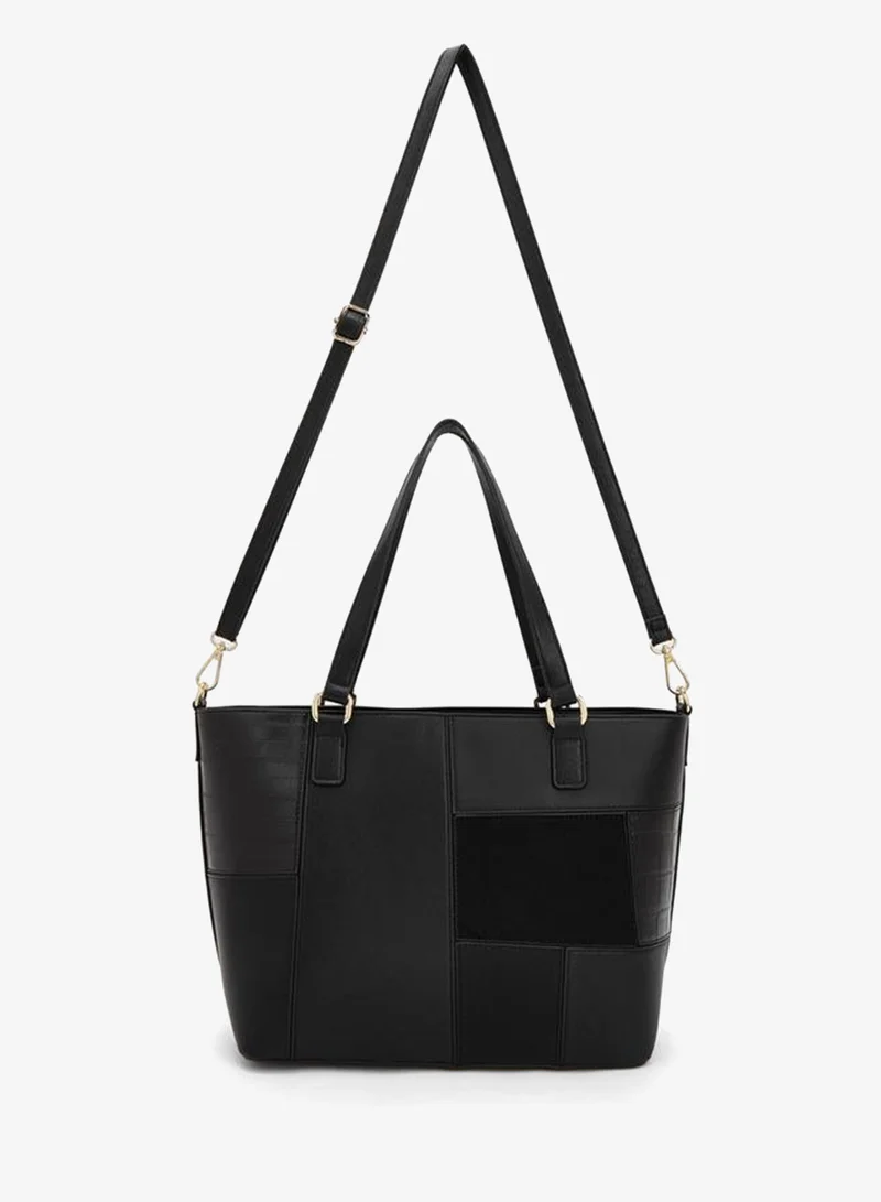 فلورا بيلا من شو إكسبرس Panelled Tote Bag With Detachable Strap