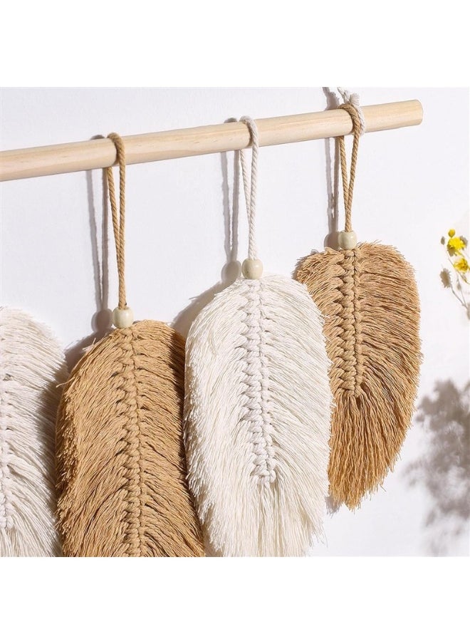 Home Gallery - Leaf Macrame Wall Hanging Handmade - Image 1