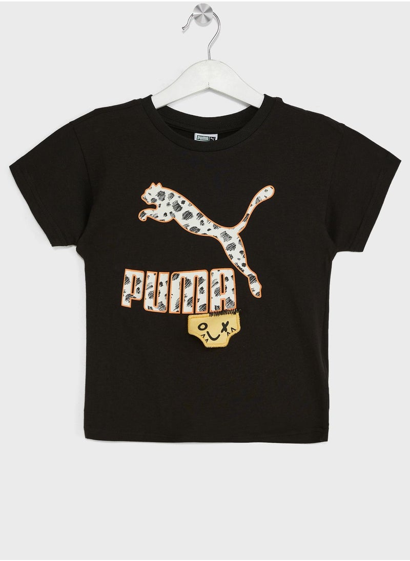 PUMA - Kids Classics Mix Match T-Shirt - Image 1