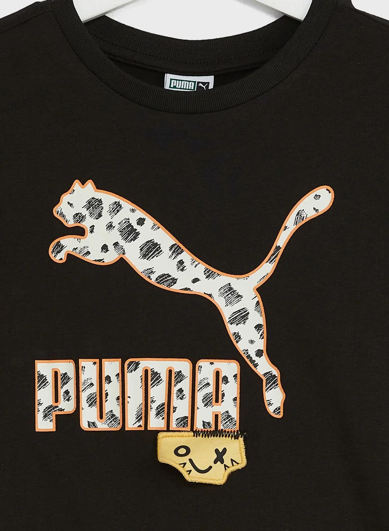 PUMA Kids Classics Mix Match T-Shirt