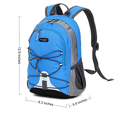 Bseash 10L Small Hiking Backpack for Kids Ages 3-6 Girls Boys Under 4 feet, Mini Waterproof Outdoor Sport Travel Camping Daypack (Blue) - Image 2