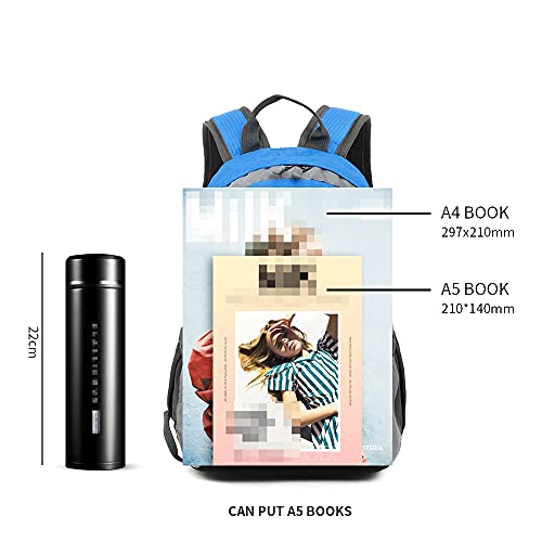 Bseash 10L Small Hiking Backpack for Kids Ages 3-6 Girls Boys Under 4 feet, Mini Waterproof Outdoor Sport Travel Camping Daypack (Blue) - Image 5